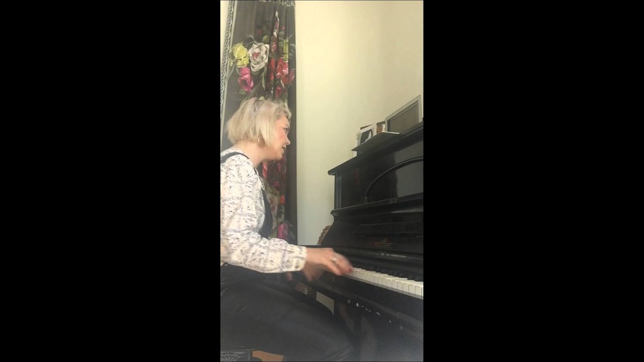 Anette Olzon piano cover of FASTER