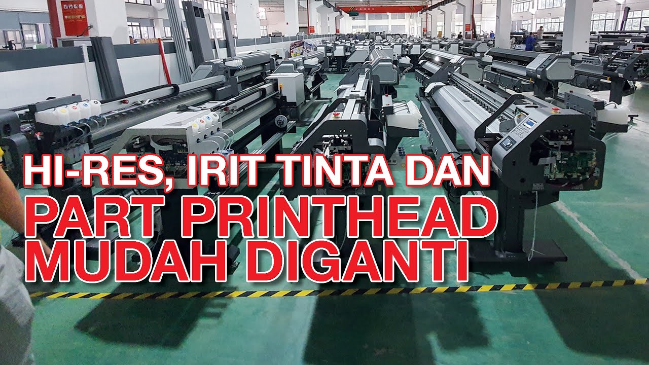 Review Printer Gongzheng Starfire, Kualitas Hi-res, Irit Tinta dan Part Printhead-nya Mudah diganti