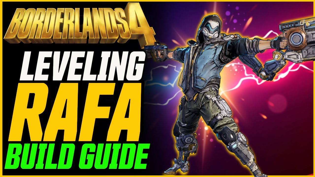 BEST Rafa Leveling Build (1-50) // Borderlands 4 Ricochet Rafa Leveling Guide