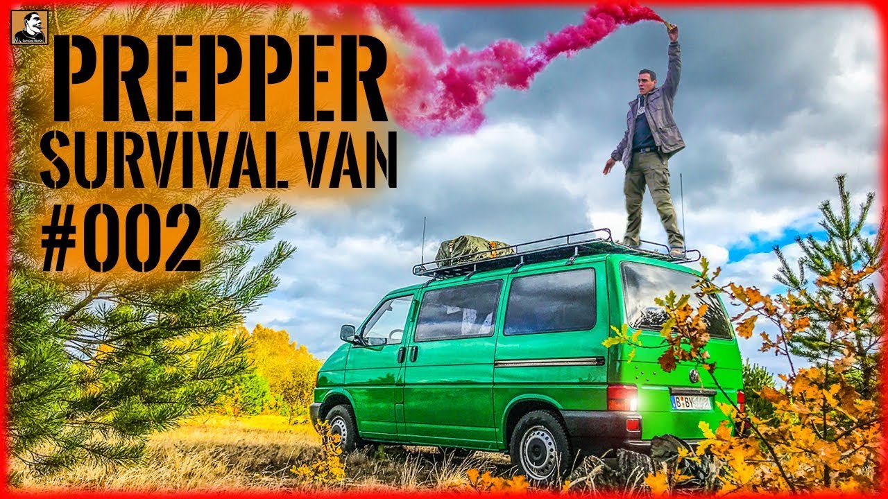 Flucht mit PREPPER NOTFALL VAN #002 | ÜBERLEBEN im ERNSTFALL | Survival Mattin