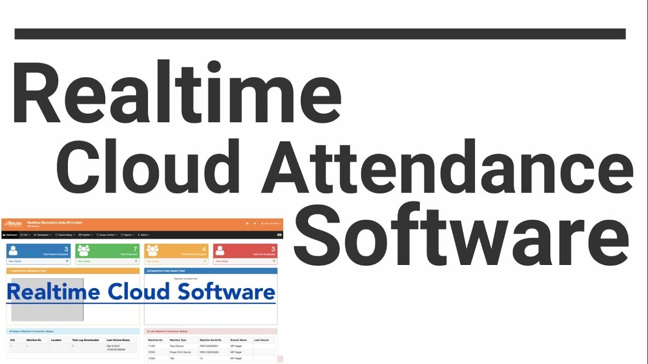 Complete guide to Realtime Cloud/web Attendance & Payroll Management system. | Realtime Biometrics