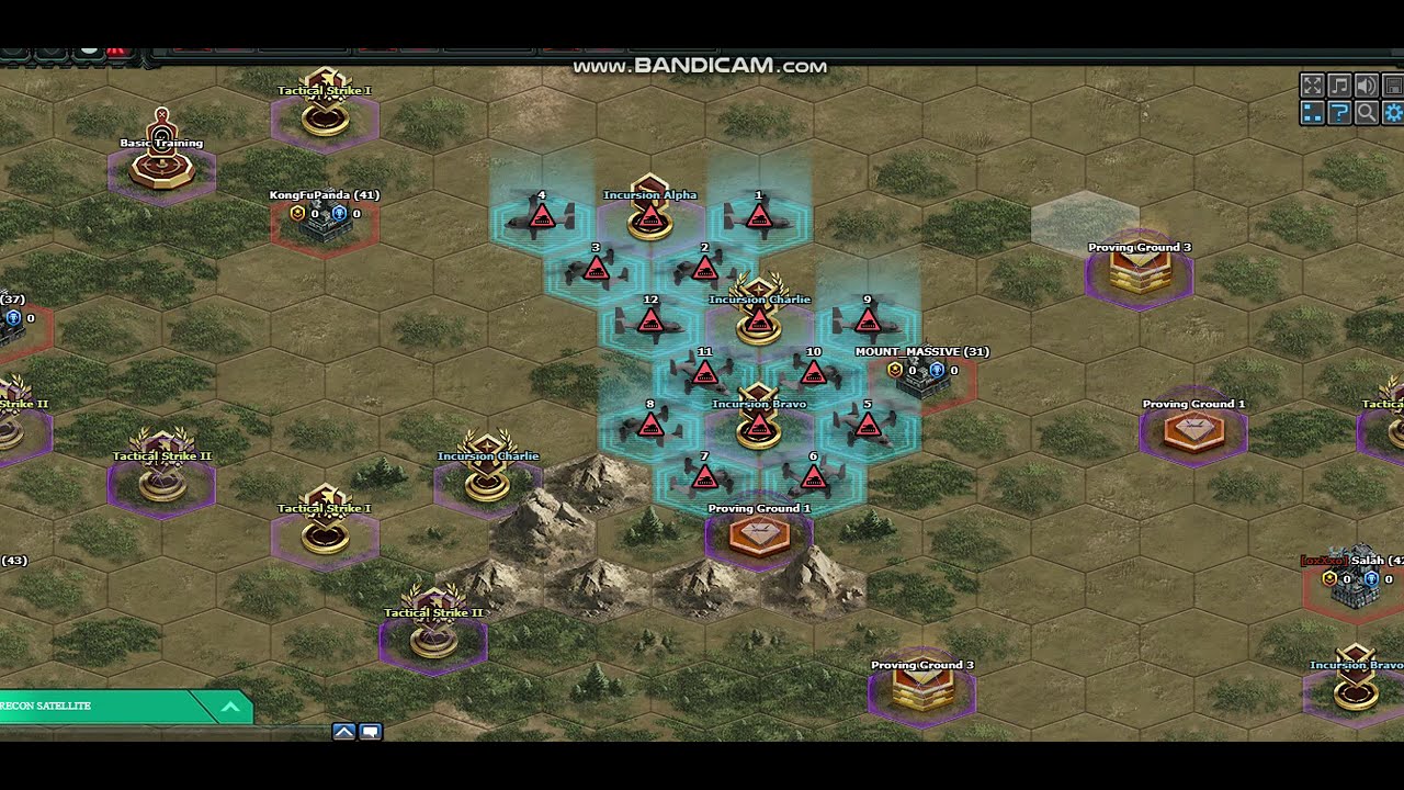 War Commander: Ronins - Incursion bases 1,2,3_Multi attacks-supper Fast_No Damage!