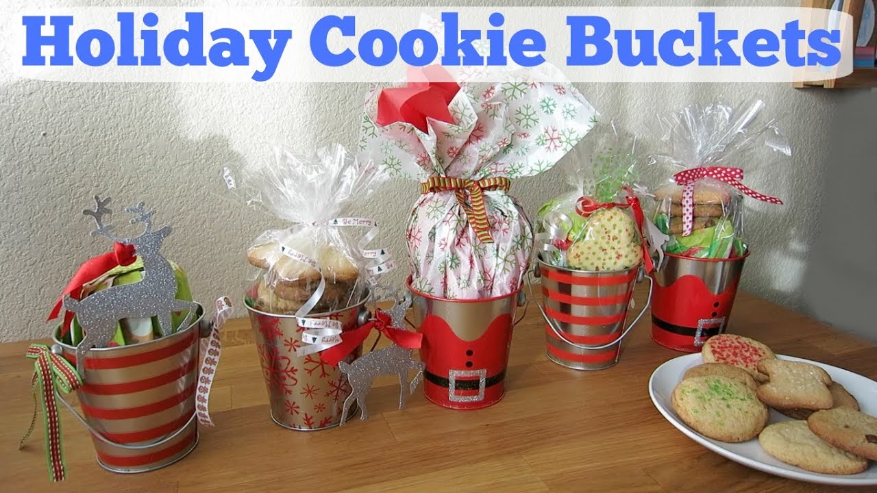 DIY: Holiday Cookie Buckets | Sweet Moments of Mine