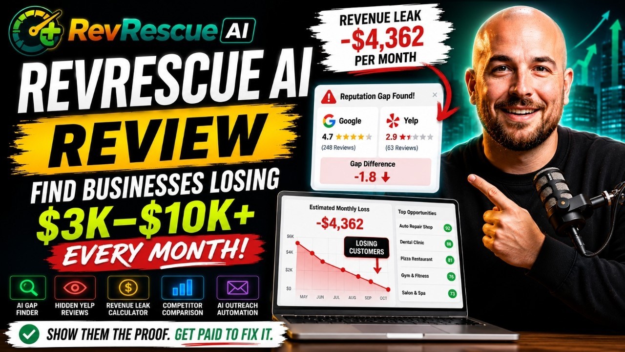 RevRescue AI OTO 1-5 🔴 RevRescue AI Bundle + OTOs 🔴 RevRescue AI OTO + Review + Bonuses