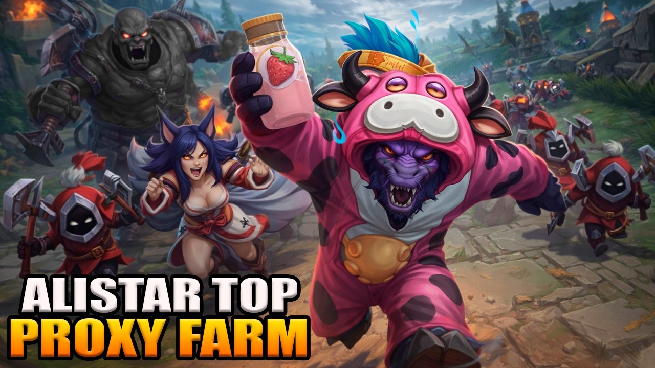 ALISTAR TOP PROXIFARM NUEVO METAGAME! NADIE O ESPERA!
