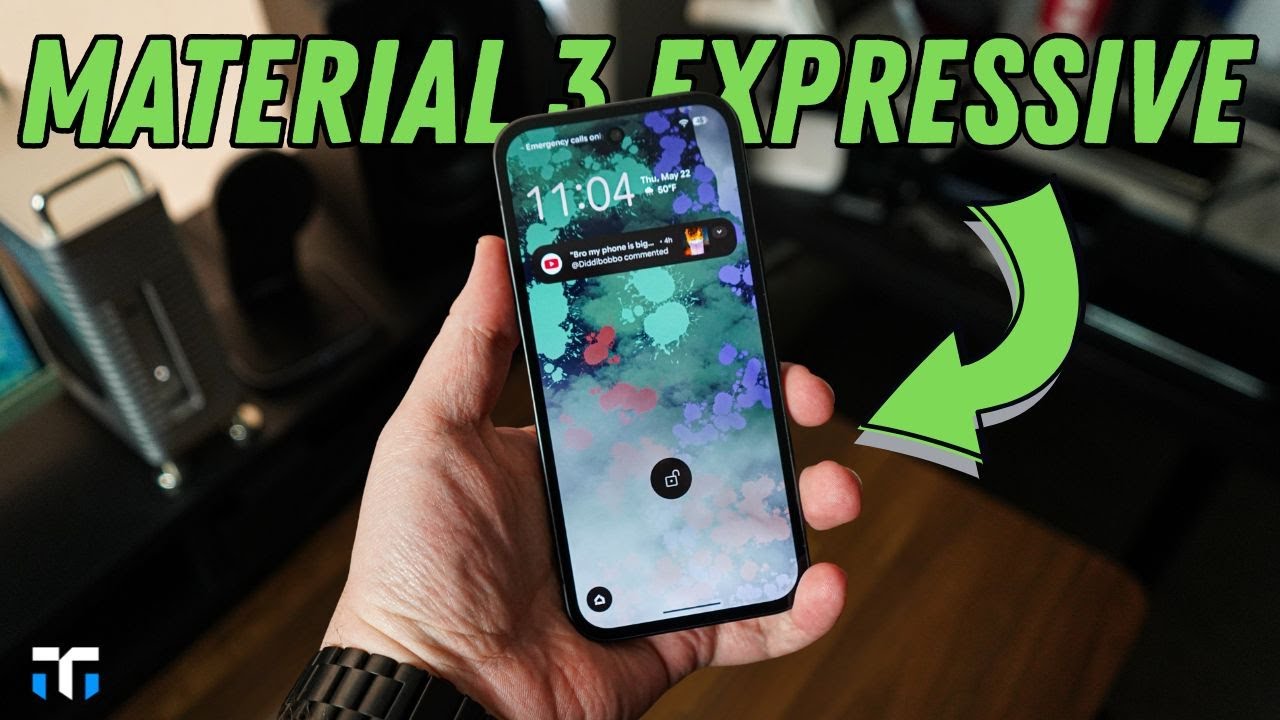 Android 16 Material 3 Expressive on the Pixel 9a!
