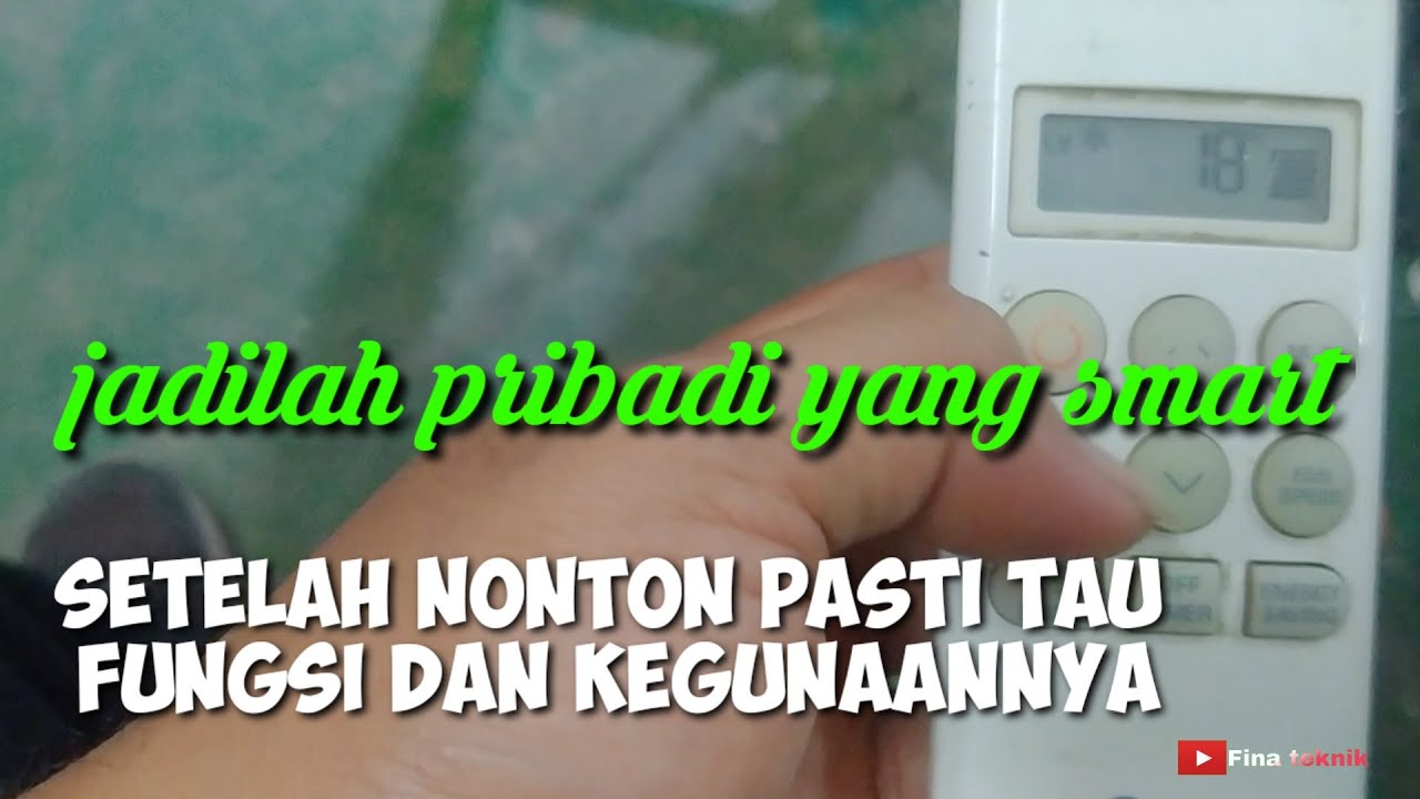 cara setting remote AC agar tidak salah dalam penggunaan ❤️❤️❤️