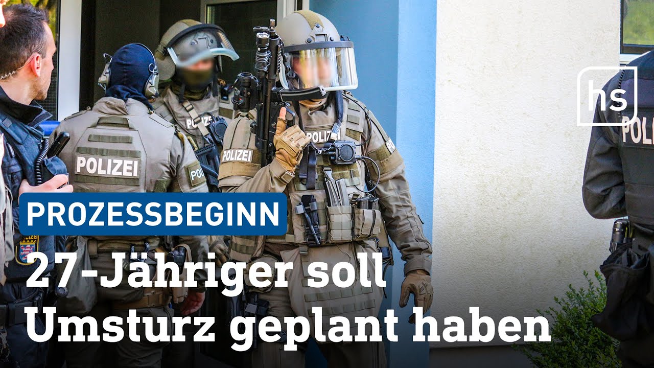 Mutmaßlicher Rechtsextremist aus Frankfurt wegen Anschlagsplänen vor Gericht | hessenschau