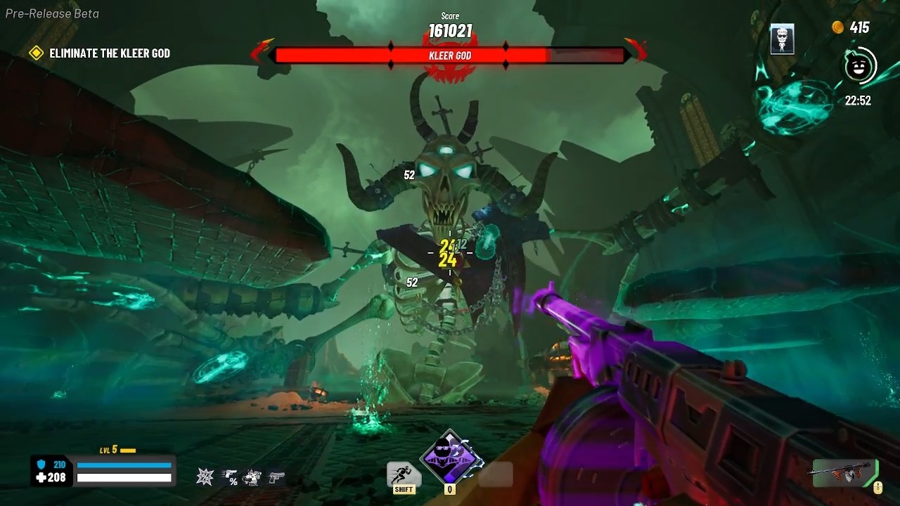 Serious Sam: Shatterverse Steam Playtest (Retro Sam)