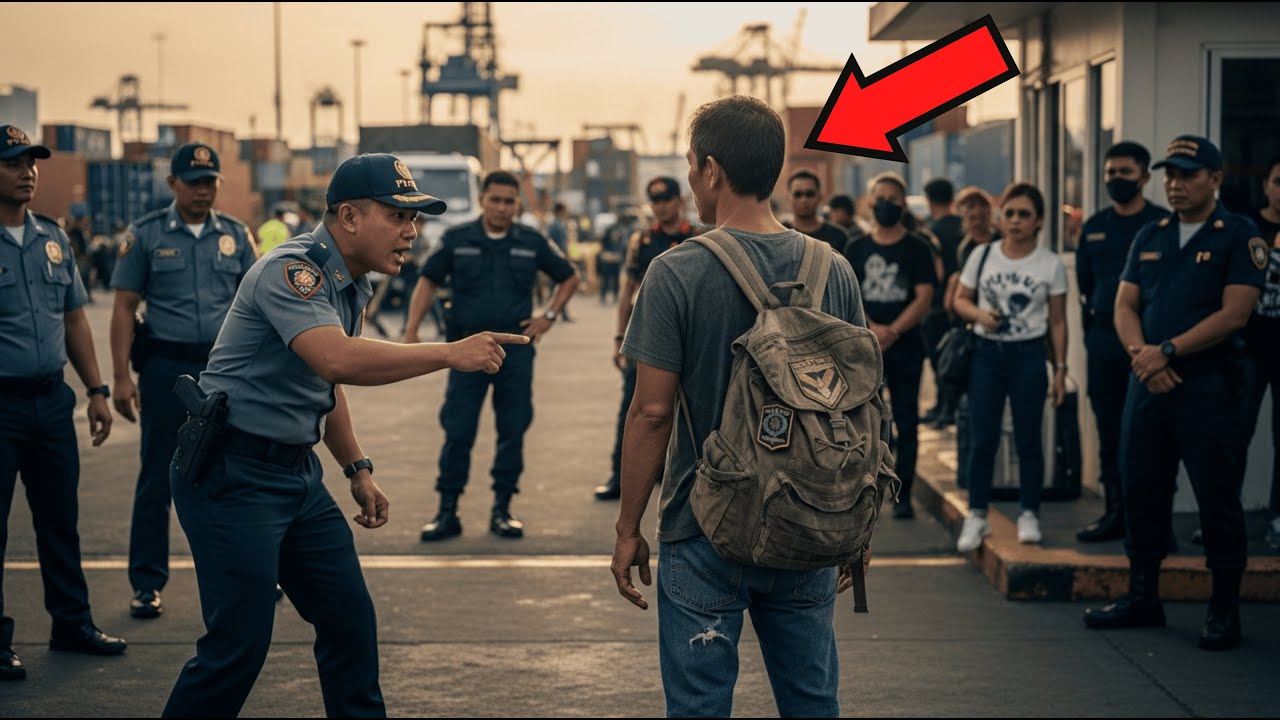 Sinita ang lalaking may sirang backpack sa pier — pagkapukas, puro patch ng special forces ang laman