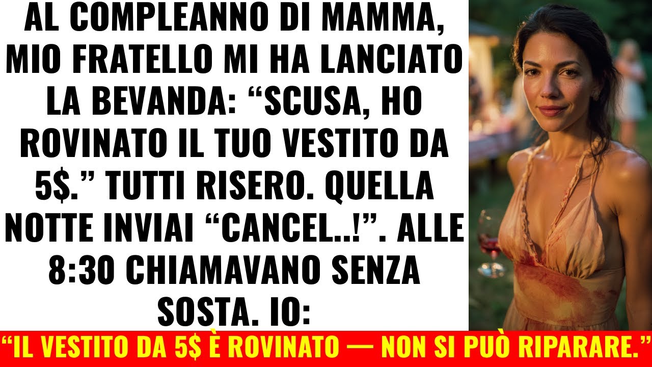 Ridevano Del Mio “Abito Da $5” — Ho Premuto “Annulla”. Al Mattino È Iniziato Il Bello