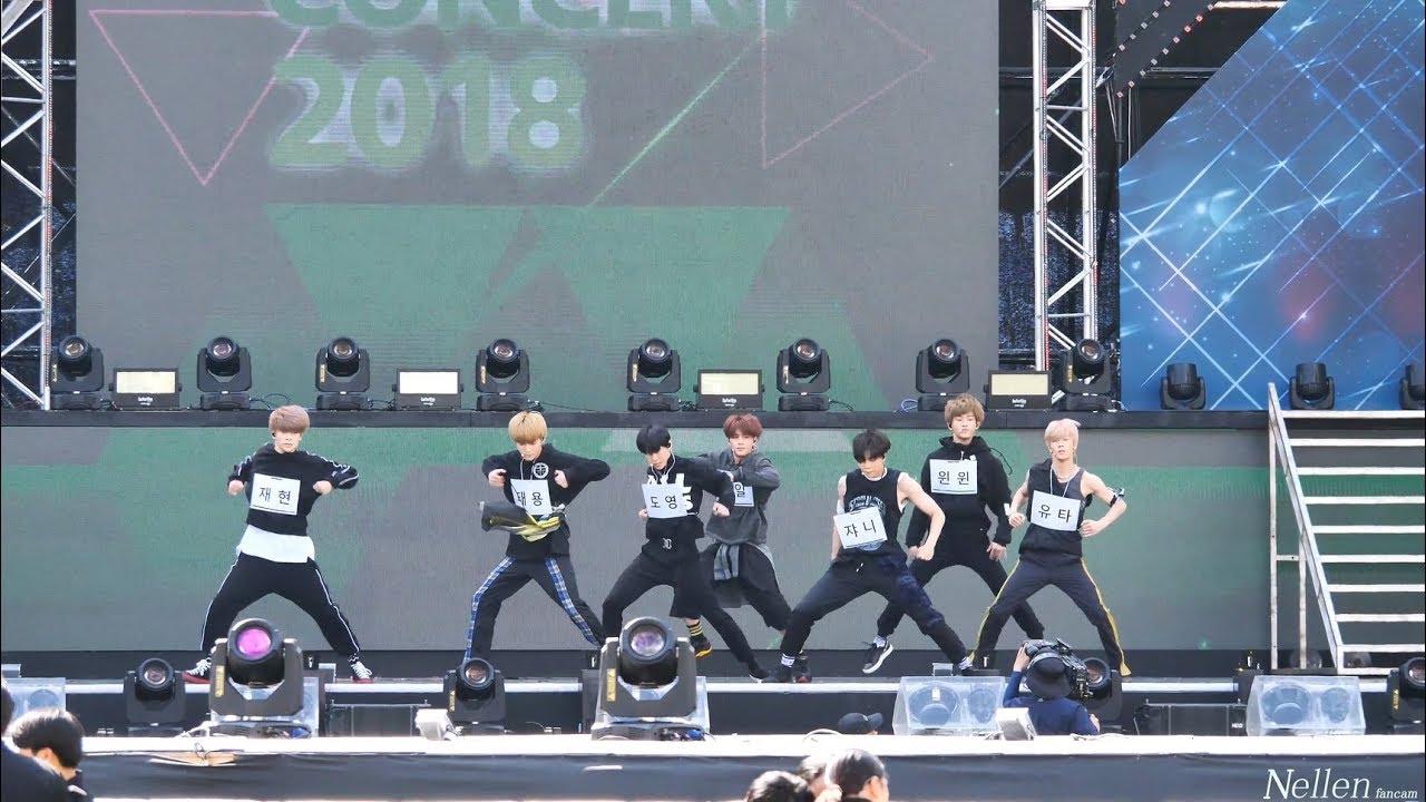 180901 엔시티(nct 127)  체리밤(cherry bomb) 4k 60p 직캠 fancam by nellen @인천한류콘서트
