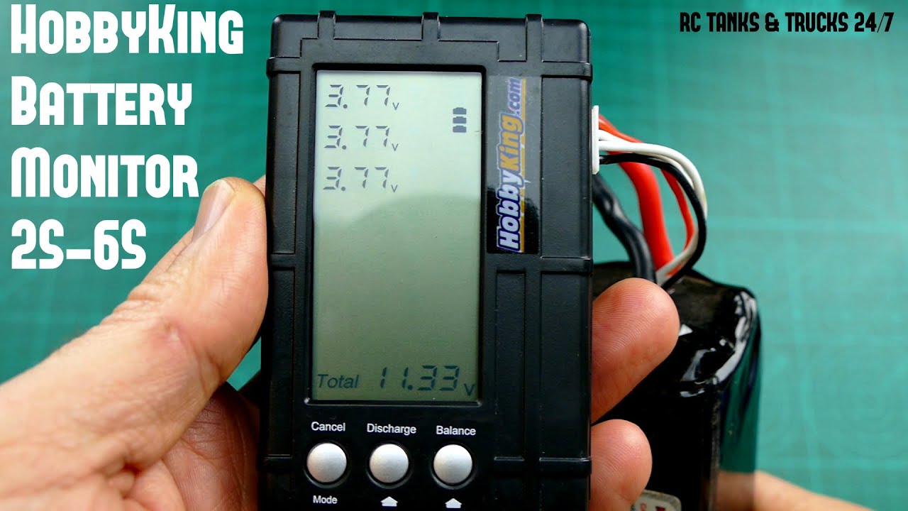 3 In1 LiPo Battery Balancer, Discharger & Voltage Indicator That Works