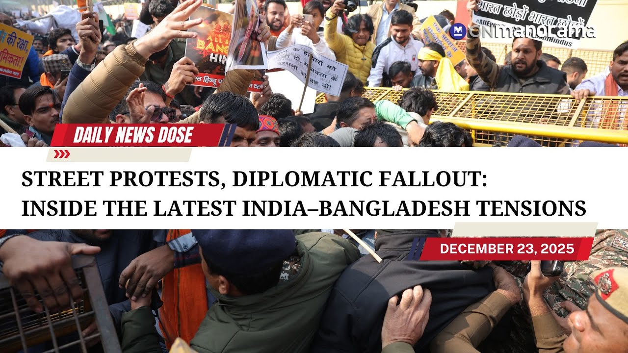 Lynching of Hindu man in Dhaka: VHP, Bajrang Dal clash with cops near Bangladesh High Commission