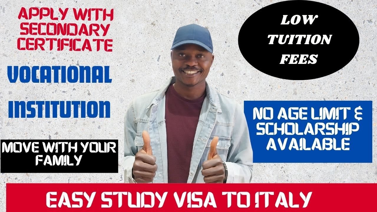 VOCATIONAL INSTITUTON IN ITALY NEEDS INTERNATIONAL STUDENTS | ENGLISH COURSES | EASY STUDENTS VISA