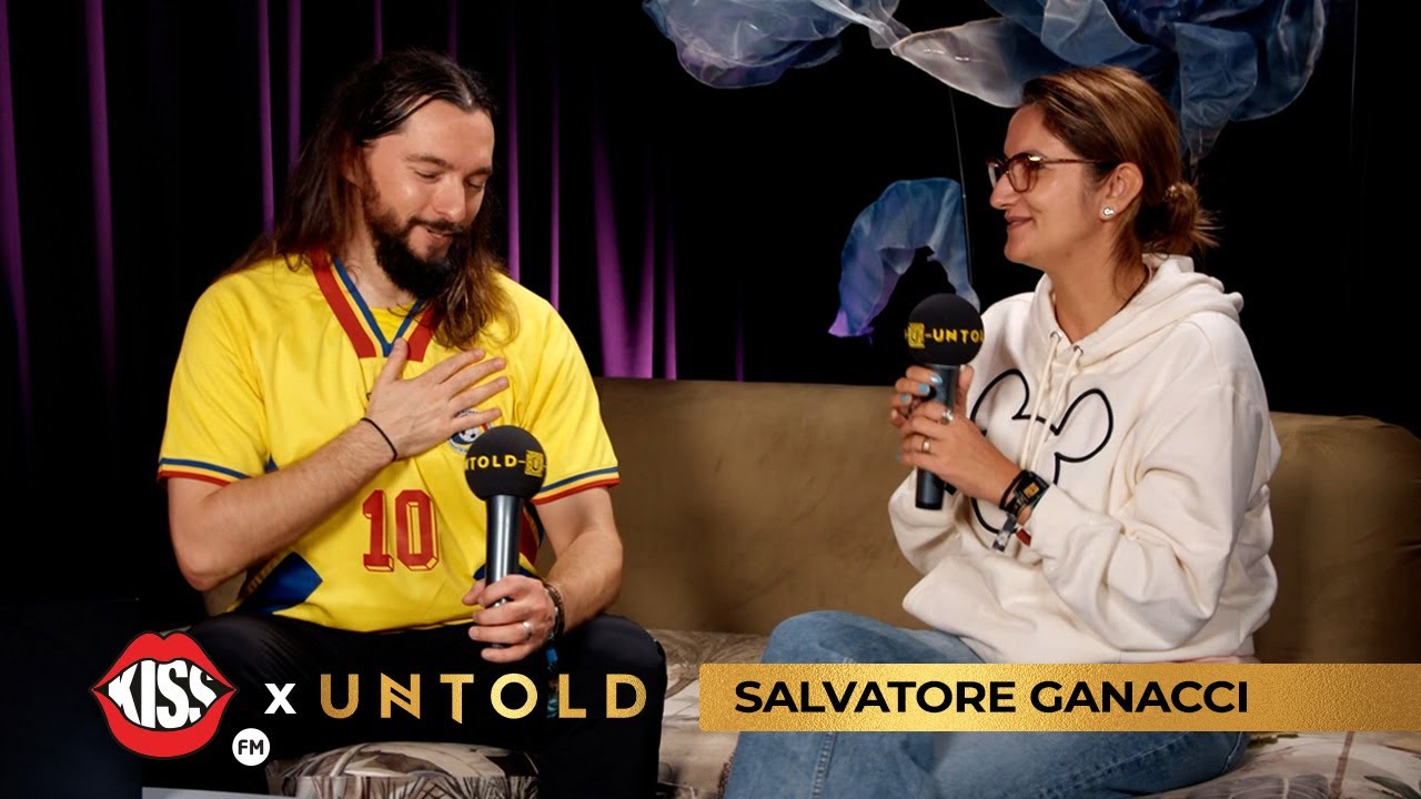 Salvatore Ganacci și legătura surprinzătoare cu România UNTOLD: Interviu Exclusiv Kiss FM