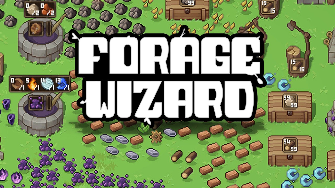 SLAY MONSTERS, FORAGE RESOURCES AND AUTOMATE PRODUCTION! - FORAGE WIZARD