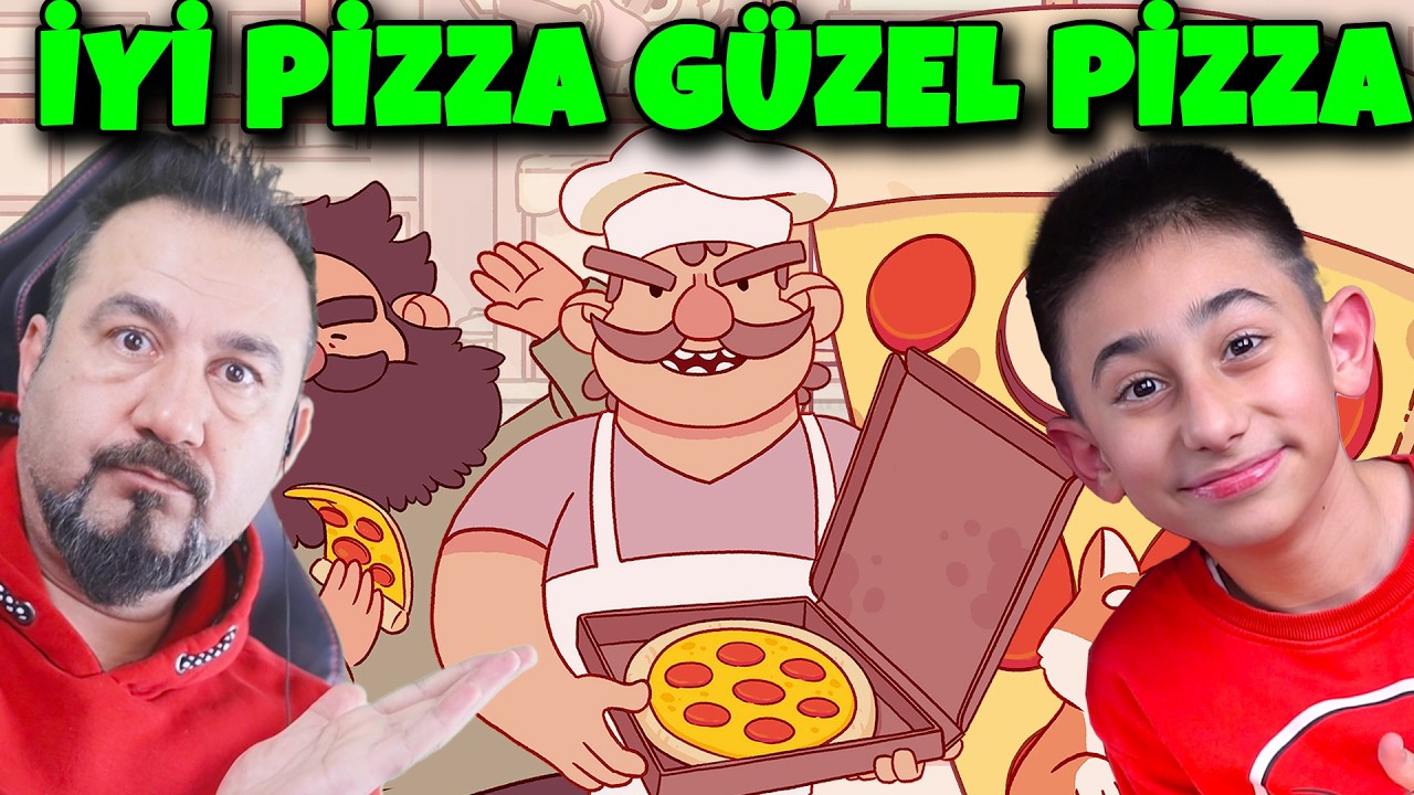İYİ PİZZA G&Uuml;ZEL PİZZA MOBİLE OYNUYORUZ