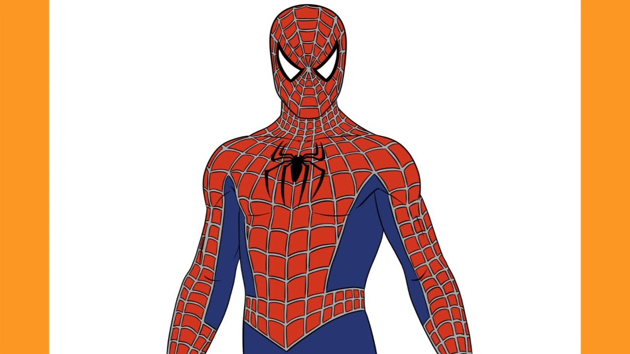 How to Draw SPIDER-MAN (Tobey Maguire) | Spider-Man: No Way Home