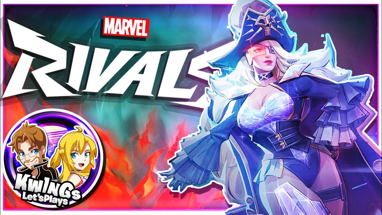 Marvel Rivals - Black Queen of the Marauders - Emma Frost- GamePlay Showcase