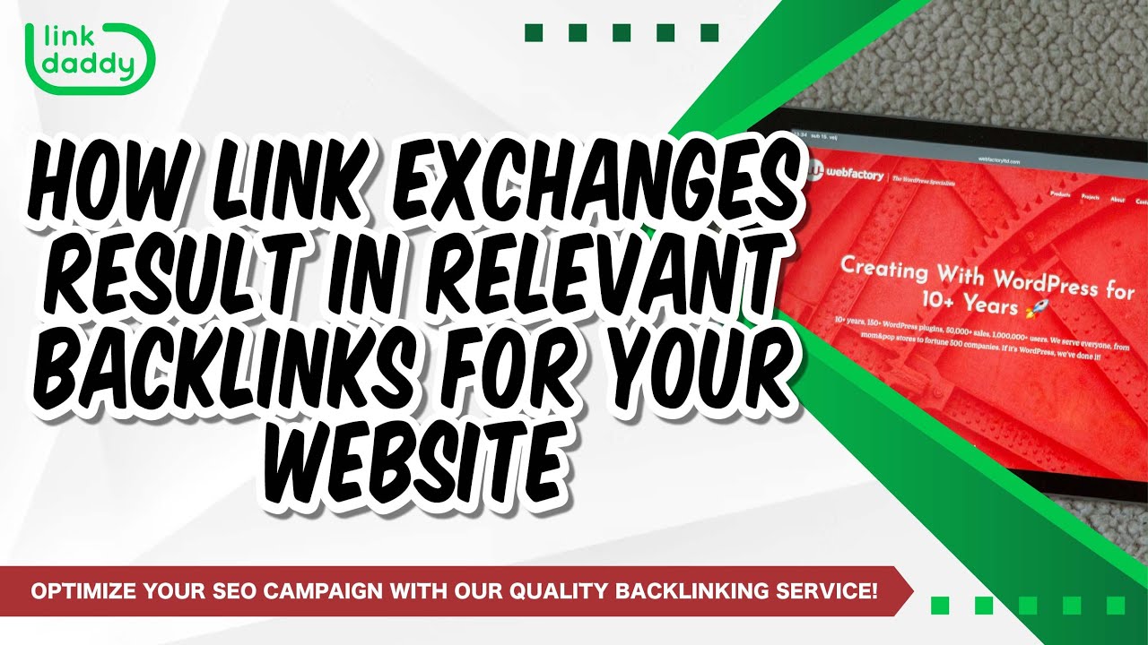How Link Exchanges Result in Relevant Backlinks for Your Website