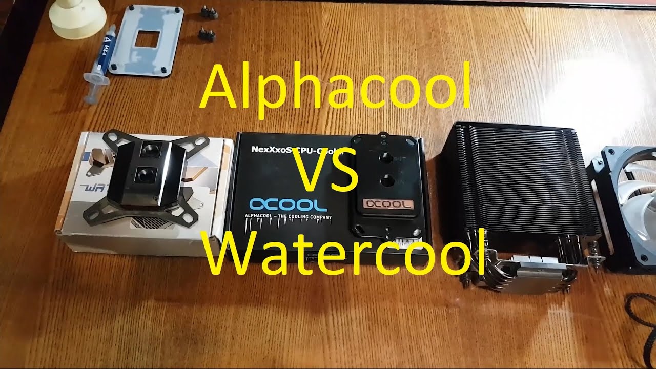 Alphacool против Watercool