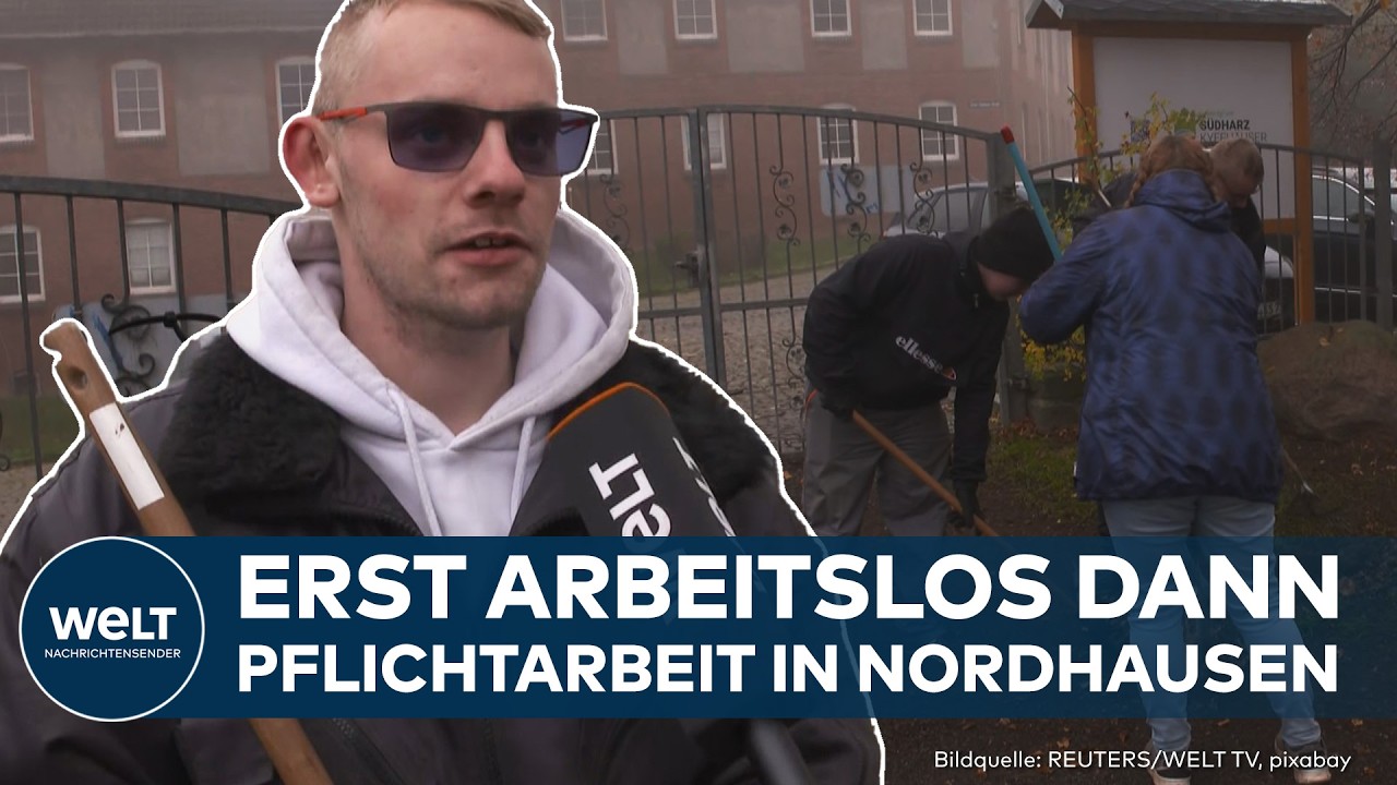 NORDHAUSEN: „Ich war einfach faul“ – Bürgergeldempfänger packen bei Pflichtarbeit aus