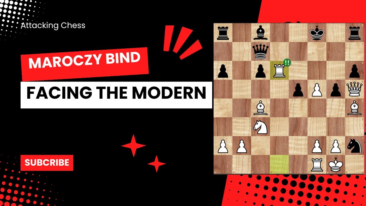 Attacking Chess | Maroczy Bind | How to face the Modern/Pirc