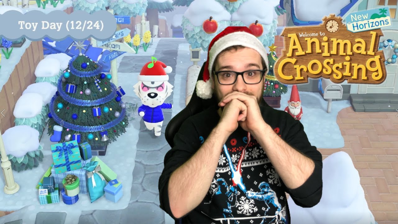 REACTION- Animal Crossing WINTER Update Trailer