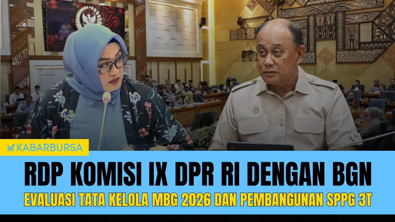 [LIVE] RDP Komisi IX DPR RI dengan Kepala BGN, soal Evaluasi Tata Kelola MBG dan Pembangunan SPPG 3T