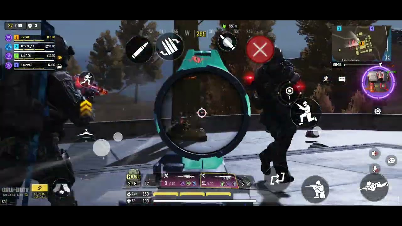 CALL OF DUTY MOBİL NİGHT BATTLE ROYAL 
