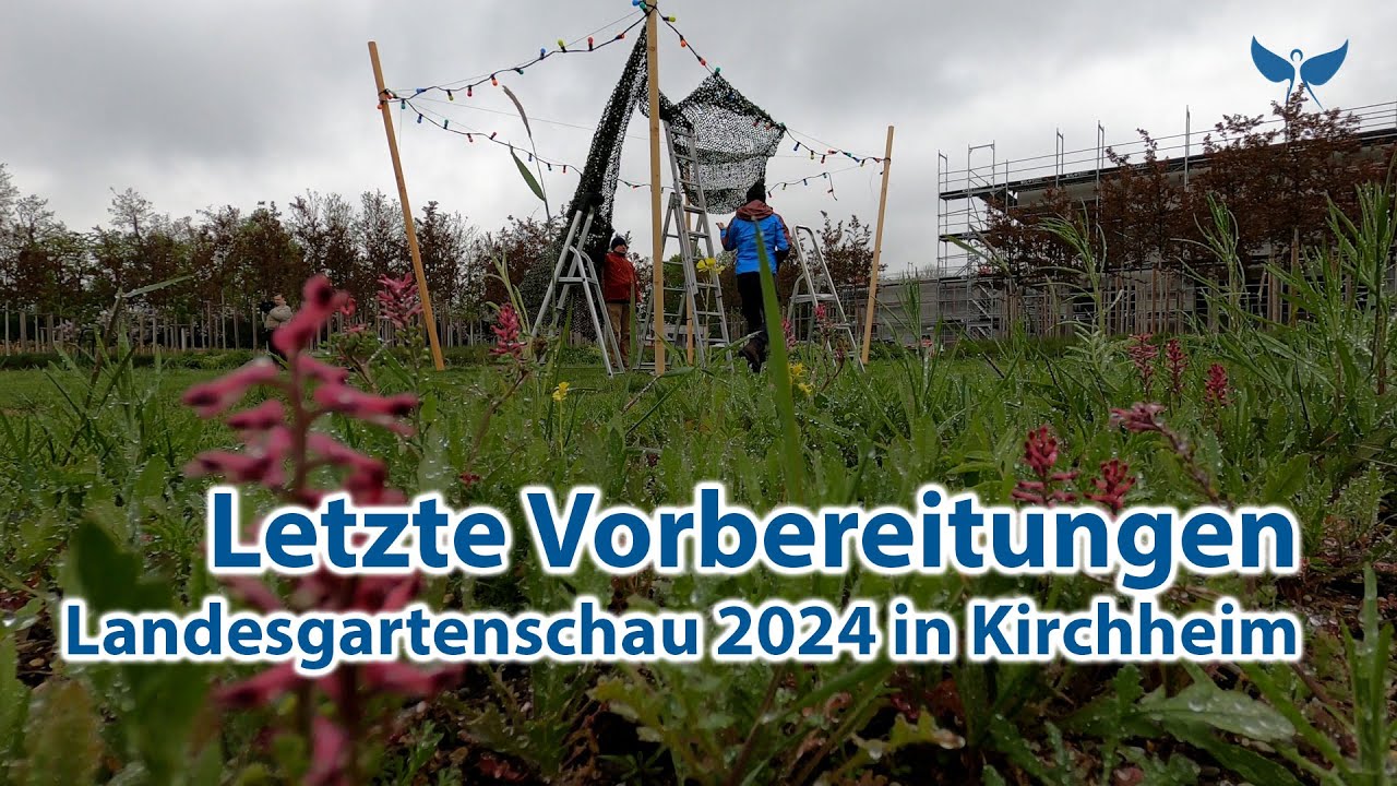 Kirche auf der Landesgartenschau 2024 in Kirchheim bei München