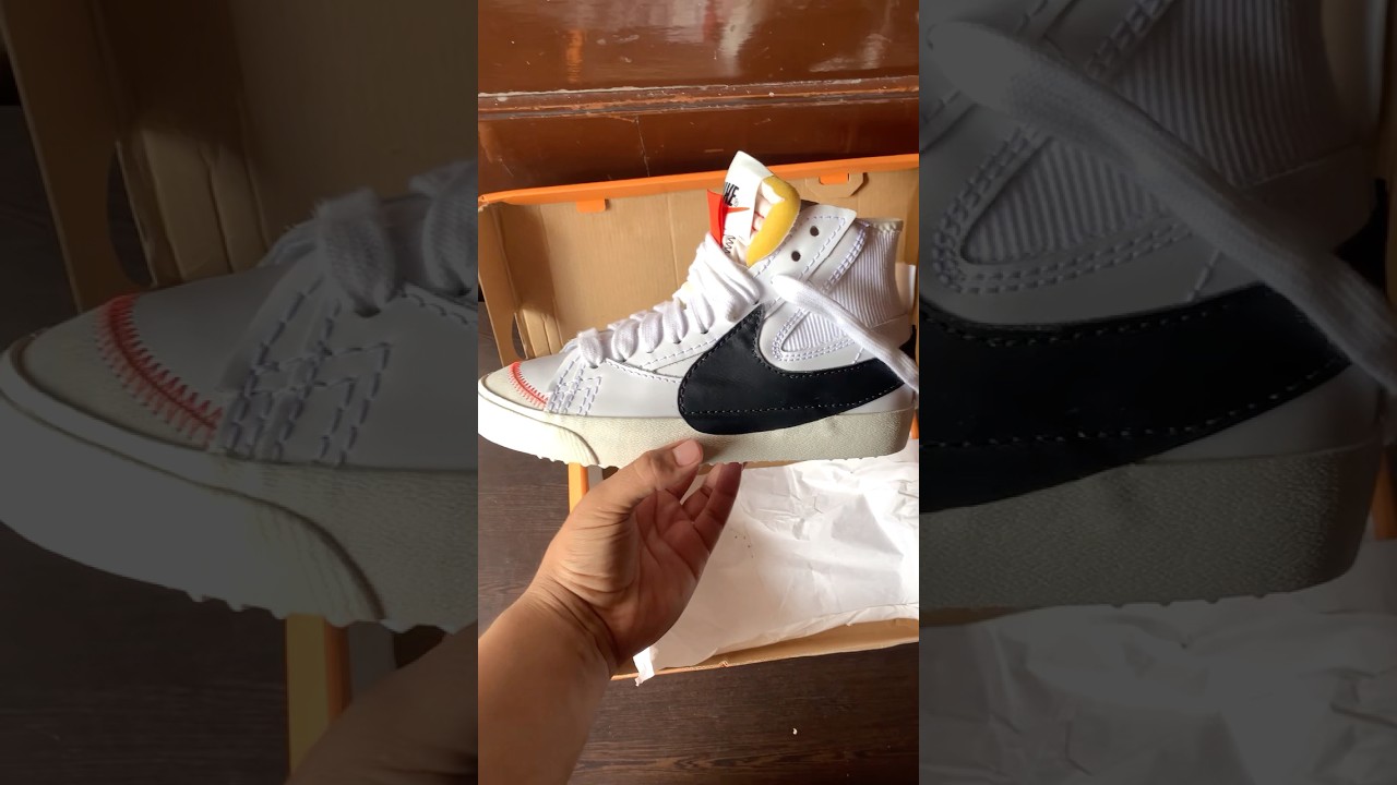 Unboxing and reviewing NIKE blazer jumbo mid 77🔥 bought from @Culture-Circle #nikesneakers #nike