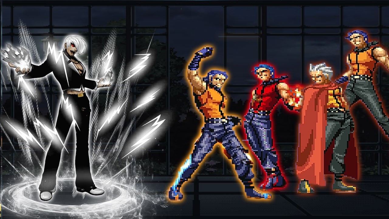 [Mugen KOF] Iori CRime Vs K9999 Team