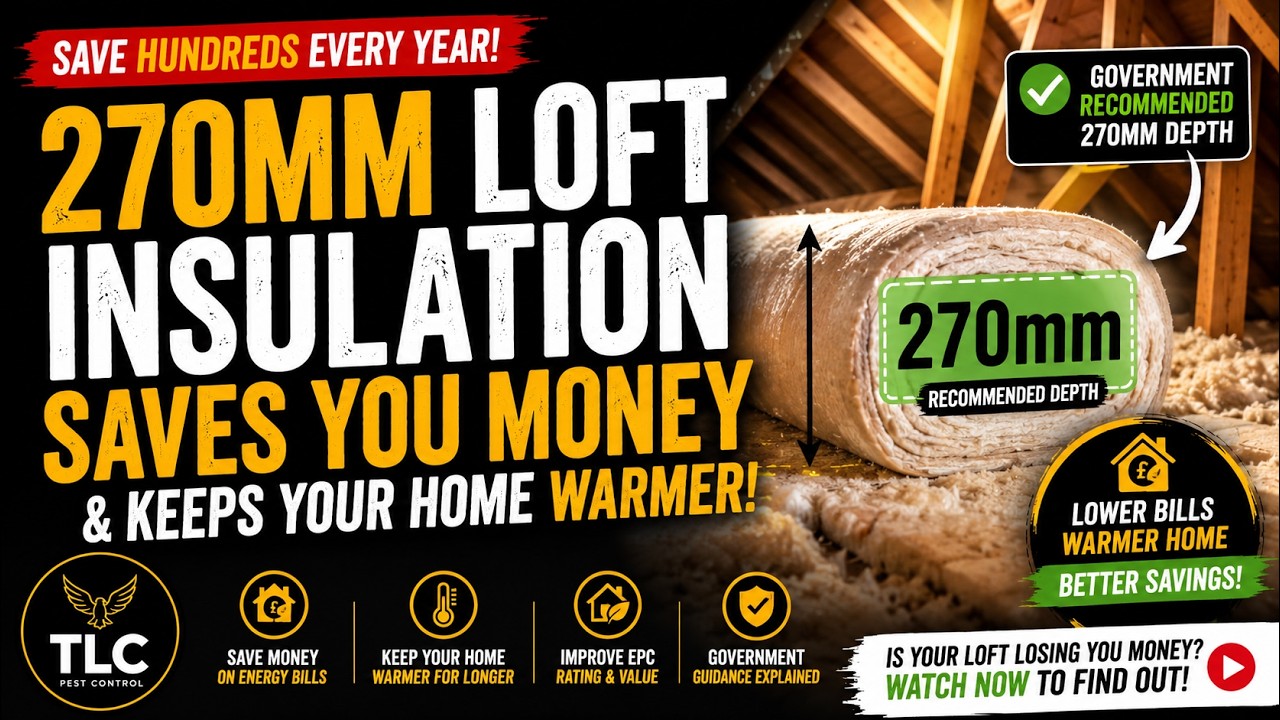 Why 270mm Loft Insulation Saves You Hundreds Every Year | Government Guidance Explained