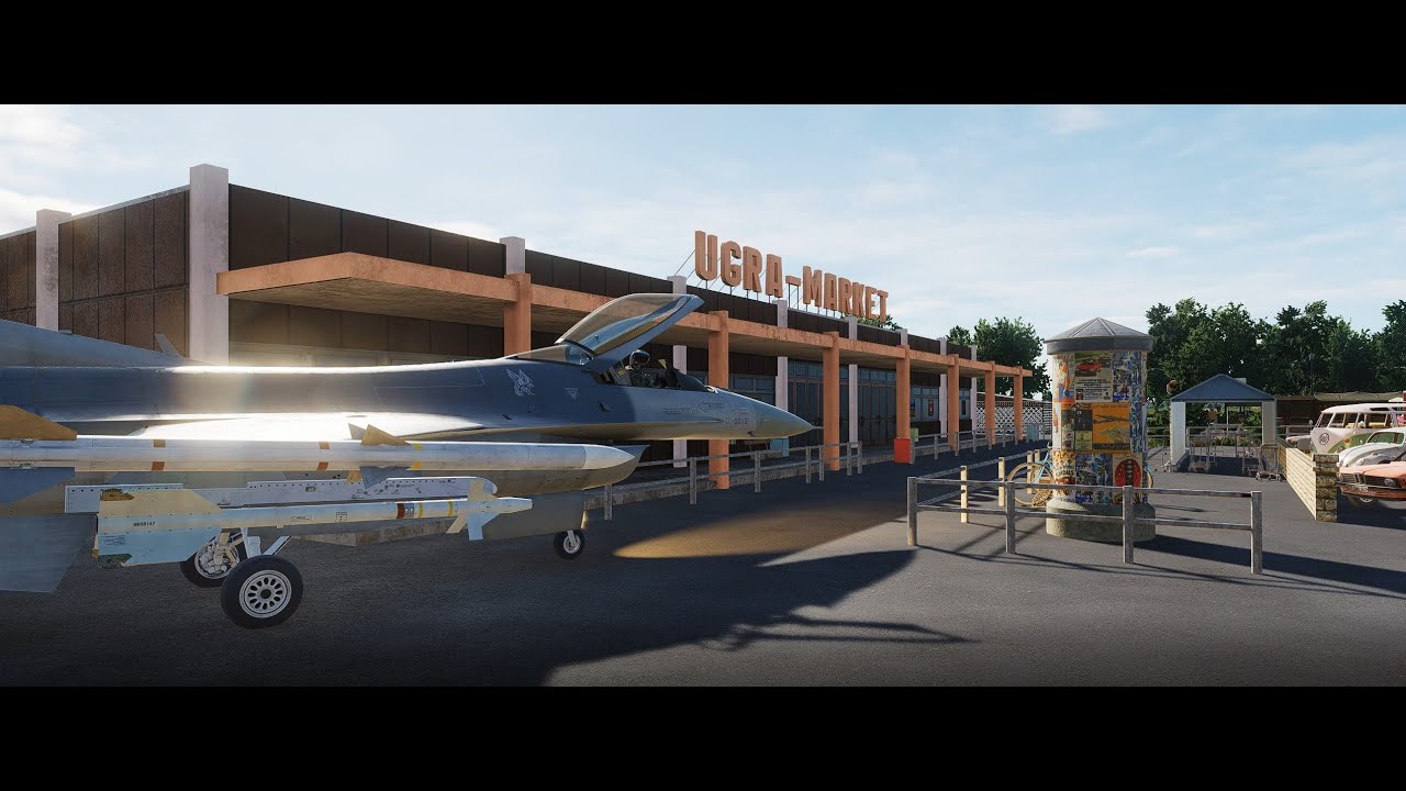 DCS: Cold War Germany - A trip to the store on an F-16