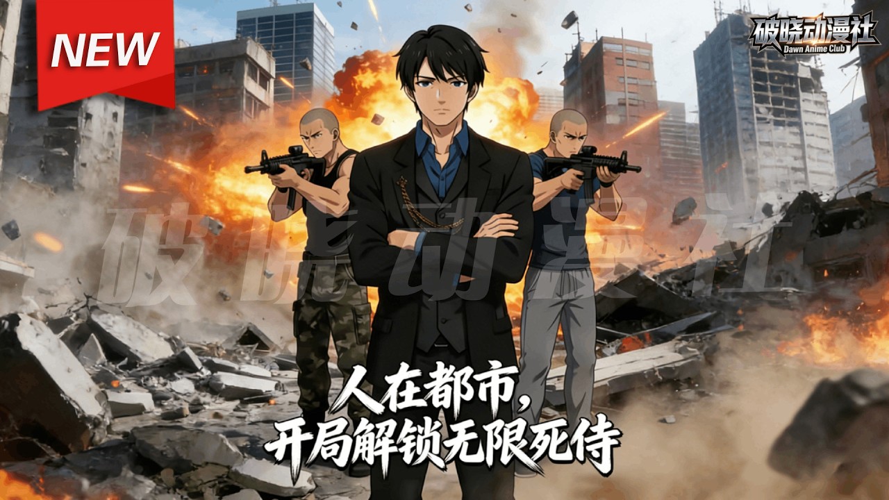 MULTISUB📢新番上线《人在都市，开局解锁无限死侍》第1~95集丨意外绑定无限死侍系统，我竟拥有了身体素质十倍于常人的死侍手下，从此开启靠死侍搞钱的都市逆袭路！#漫剧 #破晓动漫社