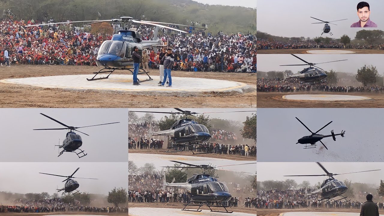 helicopter se pupsh varsha khuhada【बाबा भैरू कुहाड़ा  के हेलीकॉप्टर से पुप्ष वर्षा part 2