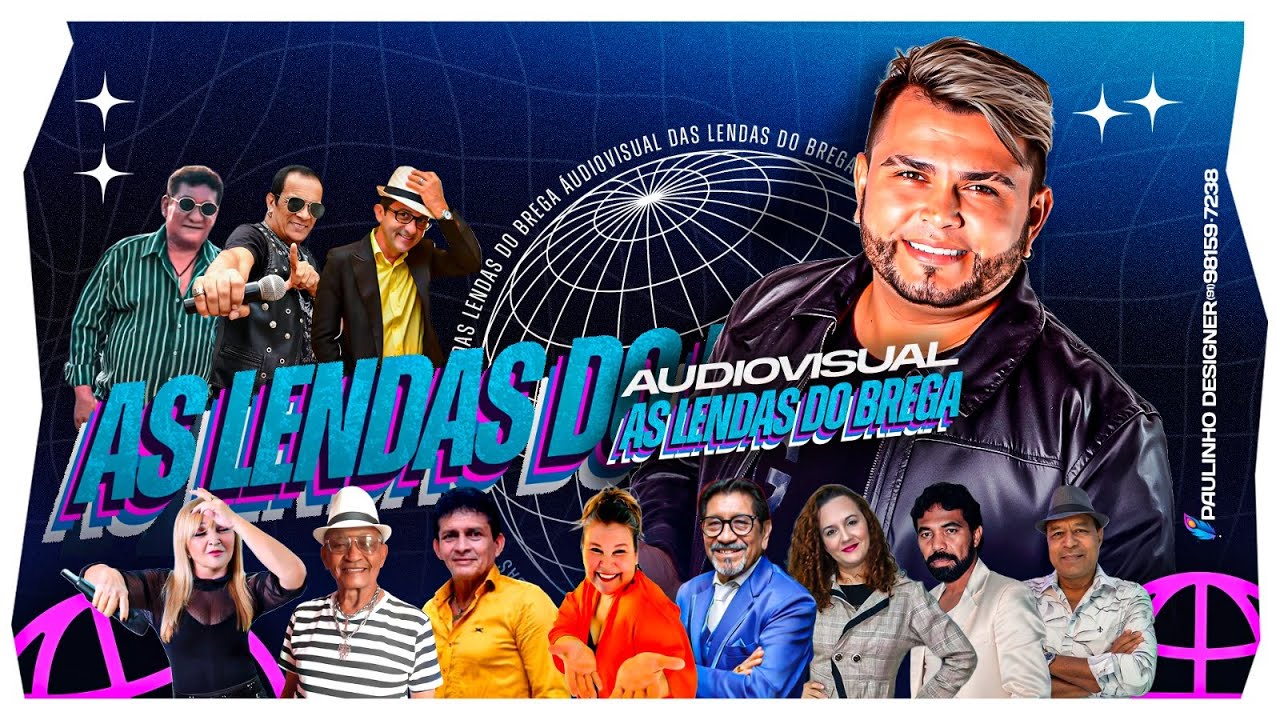 SET AUDIO VISUAL AS LENDAS DO BREGA (SAUDADE) DJ BIRO MIX PARTE 1