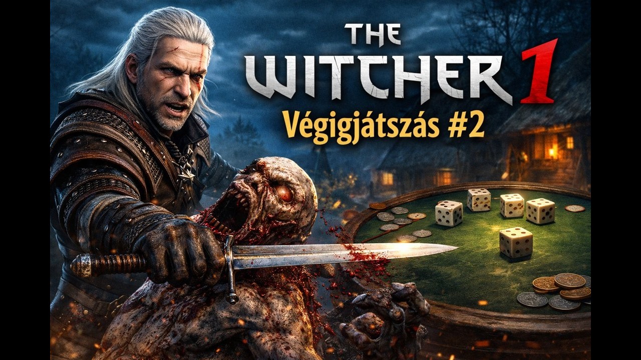The Witcher végigjátszás #2 – A Falu Nem Olyan Ártatlan....🐺