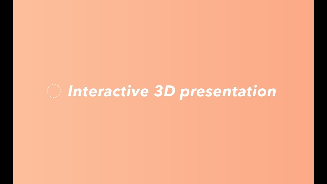 Modelo 3D Tutorial/ Pro tip/ Create interactive 3D presentation