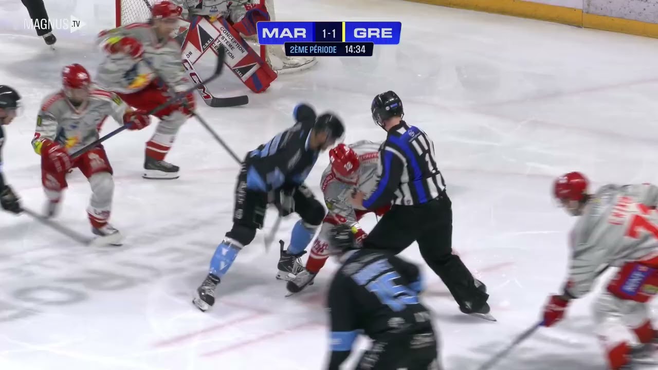 FRA – ICE HOCKEY Ligue Magnus J41 - S25/26 Marseille VS Grenoble [MAGNUS.TV]-(2026/02/27) Score 1-4