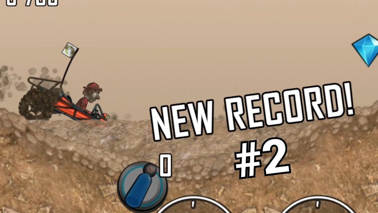 Hill Climb Racing | Mudpool - Dune Buggy 23733m | Without Water Glitch Former WR | Part 2
