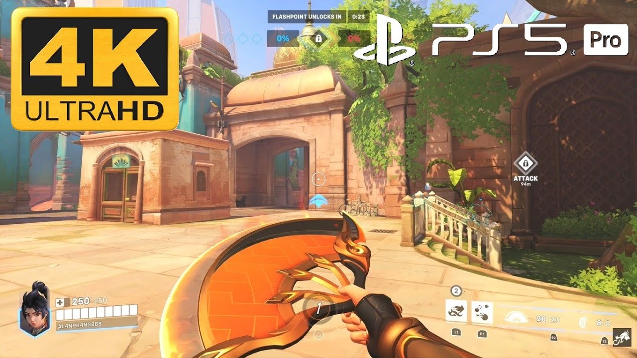 Overwatch (Anran New Hero) | PS5 Pro Gameplay (4K 60FPS)
