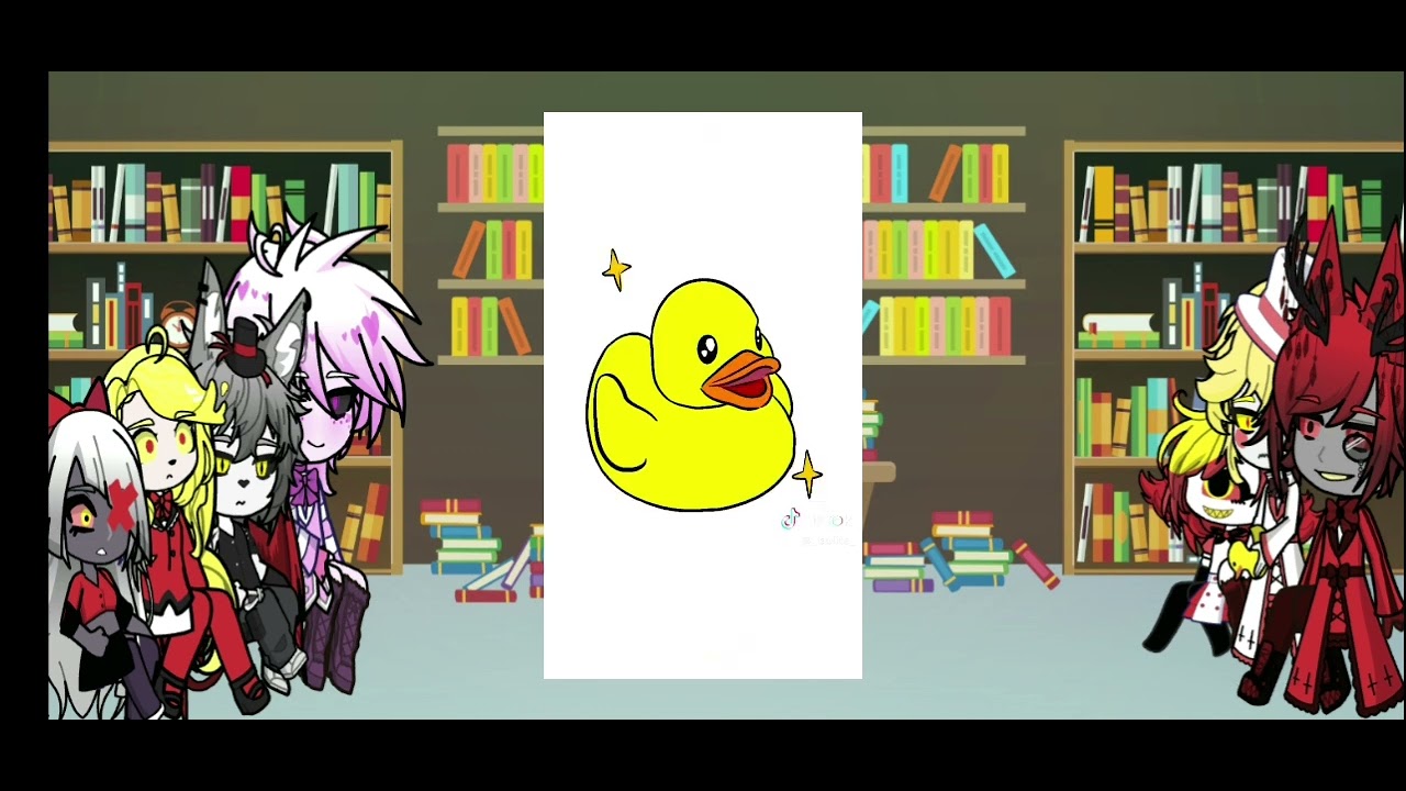 Hazbin hotel react to Alastor × Lucifer (My first react vidio so its lame)