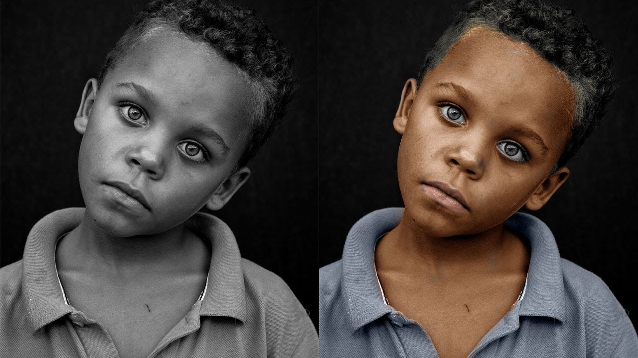 How to Colorize Black and White Images in Photoshop__Copixel