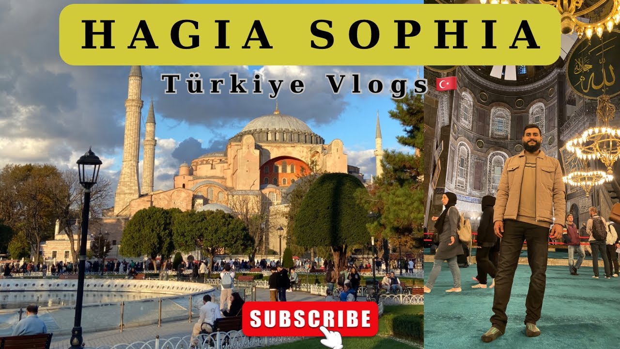 Hagia Sophia & Sultan Ahmed (Blue Mosque) Visit | Historical Place | Istanbul | Türkiye Vlogs 🇹🇷|