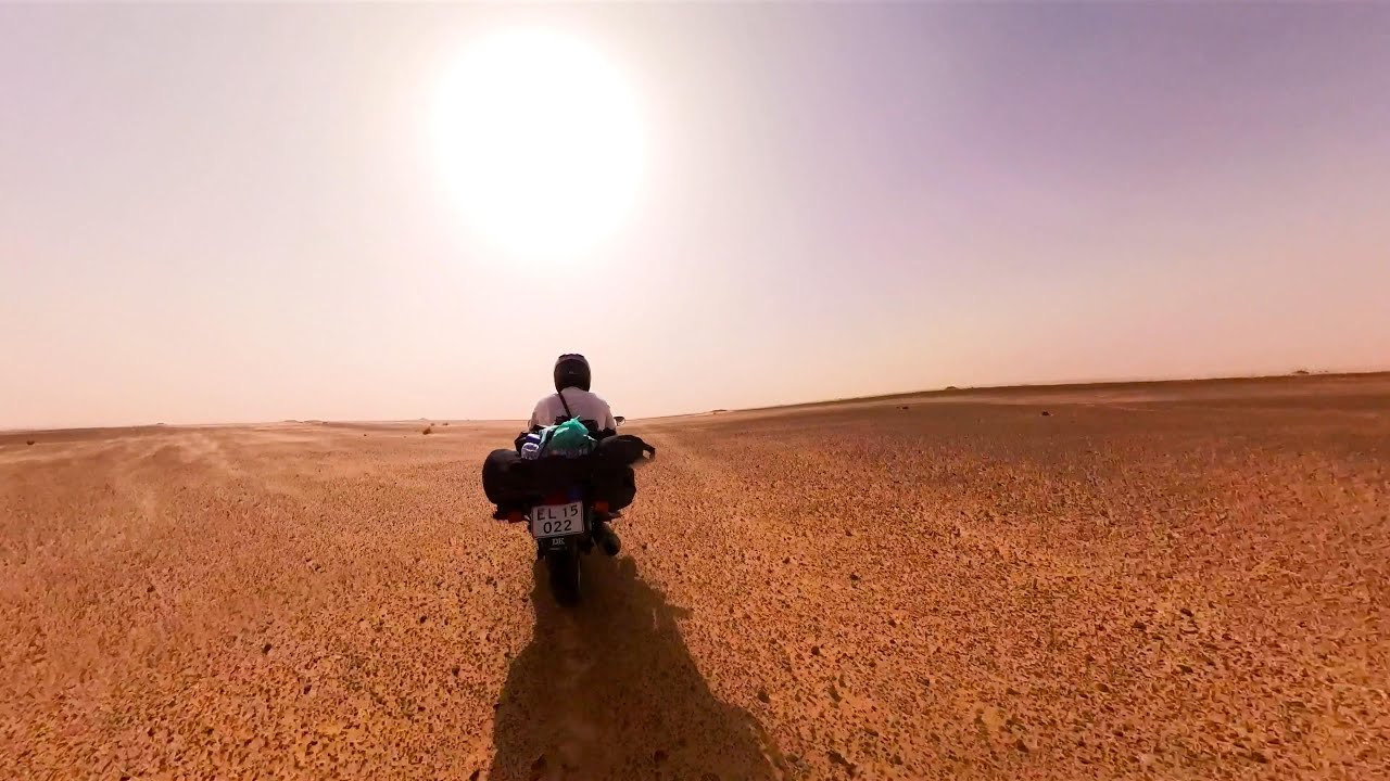 07: From Mauritania to Senegal | Moto Camping | Honda CB 500 s | Nouakchott | Motorcycle Journey