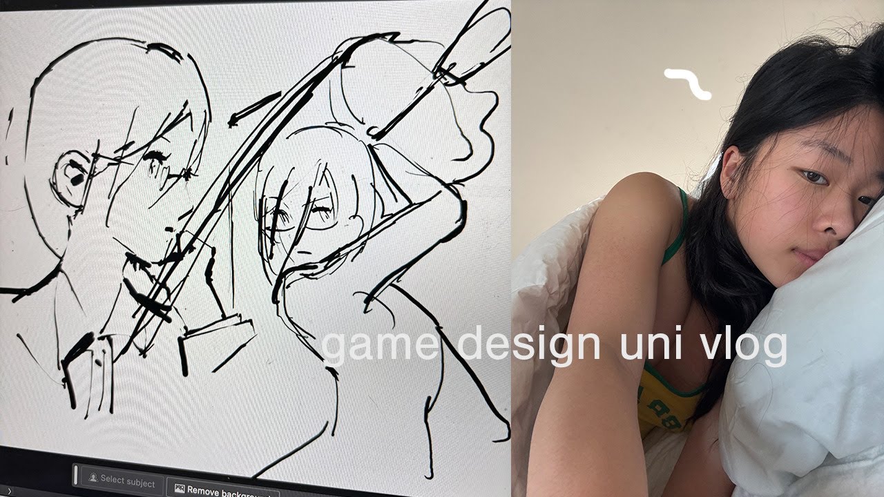 finals week uni vlog ୭ ˚.⁺⊹ chainmail, character designs, and cake