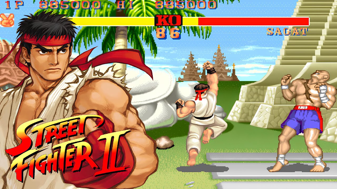 RYU Longplay: Street Fighter II: The World Warrior ( HARDEST ) - in 2025